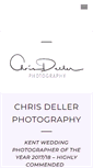 Mobile Screenshot of chrisdellerphotography.com